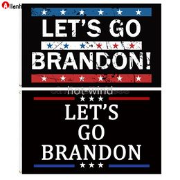 ¡¡¡NUEVO!!! 90x150cm Lets Go Brandon Fjb Flag 2x3ft / 3x5ft Custom Outdoor Decorar Banner DHL WH234d