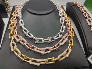 Nieuwe 925 zilveren 18k vergulde hanger armband ketting geleidelijke verandering ring mode sieraden ontwerper vrouwen mannen paar Cubaanse ketting armbanden oorbellen bruiloft feest