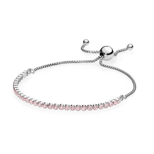 NEW argent 925 bracelet en or classique cz charme Perle convient bricolage Le cristal Bracelets usine de bijoux en gros cadeau dix