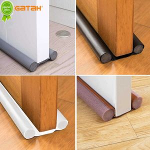 NIEUW 95*10 cm waterdichte afdichtingsstrook uitsluiting van Exporder Stopper Deur Bodem Guard Dubbele Siliconen Rubberen afdichting Stofvrije geluiddichte Strips