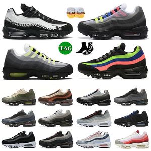 NOUVEAU 95 95 Mens Designer Athletic Og Running Shoes Sneakers Triple Black Neon Pink Beam Sequoia Anatomy Tour Jaune Jogging Cauvre Trainers Sports Taille 46
