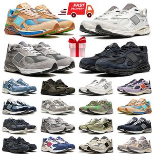 nouveaux 990 chaussures de créateurs baskets hommes femmes Blue Denim Brown Castlerock Olive V3 chaussures de sport gris Moonbeam baskets baskets pour hommes