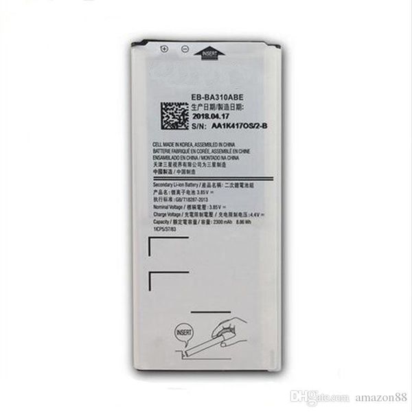 NUEVAS baterías A3 para Samsung GALAXY A3 A3100 A310F (2016) Edición batería Batería 2300MAH EB-BA310ABE akku