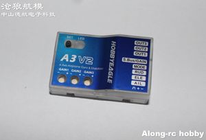 Nouveau système de stabilisateur de contrôleur de vol gyroscopique à 3 axes pour avion A3 V2 RC, gyroscope pour avion à ailes volantes fixes, planeur d'avion 3D F3A