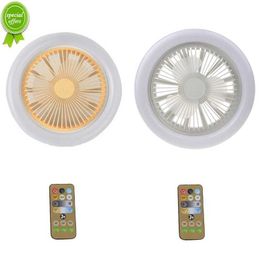 Nuevos ventiladores de techo A6HB con luz LED, lámpara inteligente E27 de 3 aspas, ventilador de cabeza con adaptador B22 a E27 para dormitorio, oficina, CA 86V-265V