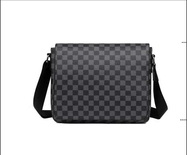 NOUVEAU AA Top qualité PU cuir hommes fourre-tout sacs à bandoulière de luxe Designer mode shopping portefeuille caméra cas poches de carte sac à main sac à bandoulière