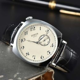 Nouveau AAA marque originale montres pour hommes classique 82035R spécial cadran tordu montre-bracelet de luxe entièrement en acier boîtier Quartz mâle horloges