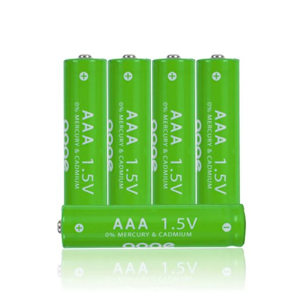 Nouvelle batterie rechargeable AAA 1,5 V batterie AAA 3800mAh Batteries AAA Batterie alcaline Ni-MH pour les horloges Toys de souris + livraison gratuite