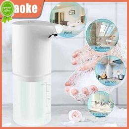 Nieuwe Abs Automatische Alcohol Spray Zeepdispenser Slimme Handwas Zeepdispenser Schuim Wassen Handsfree Sanitizer Voor Badkamer Mini