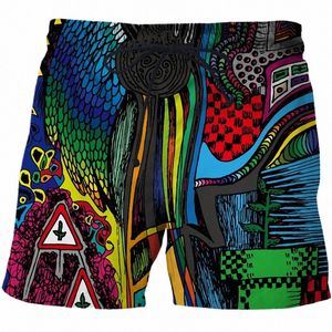 Nieuwe Abstract Patroon Serie Herenkleding Casual Mannelijke Shorts Zomer Oversized Joggingbroek Strand Korte 3D Print 2022 Unisex Dames x5Zs #
