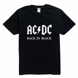 Nueva camiseta de la banda de rock AC DC para hombre, camisetas gráficas acdc, camiseta informal estampada con cuello redondo, Hip Hop, manga corta de algodón, Top298w