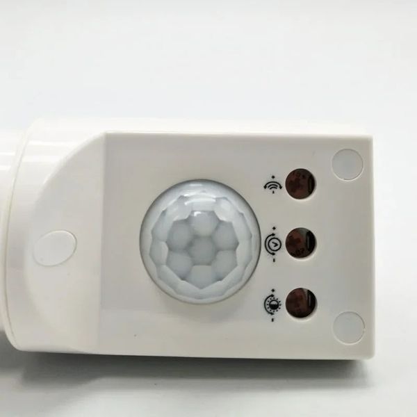 Nuevo AC220V 360 grados PIR Sensor de inducción de inducción IR IR Infrarrojo Humano E27 Capítulo Descambie de enchufe Base LED Lámpara Sensor de movimiento Sensor de movimiento
