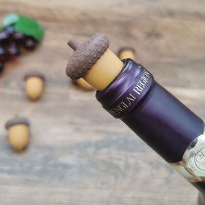 Nieuwe Acorn Mini Wine Bottle Stopper Siliconen Pine Cone Champagne Stopper Huishouden Red Wine Stopper Wine Stopper Cap