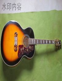 Nieuwe akoestische gitaar SJ200 vs Sunset Color 43 inch met visser pick -up elektrische gitaar hongyu3104517