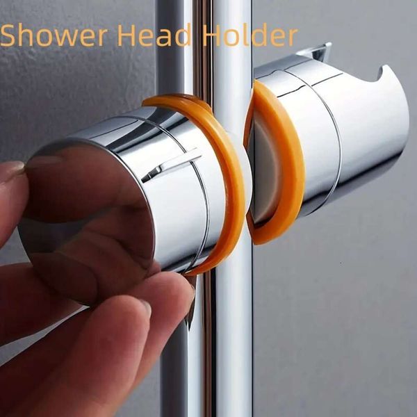 Nouveau support de douche réglable 22-25mm, support de tige coulissante de douche en plastique ABS, accessoires de salle de bains, rotation de haut en bas en hauteur