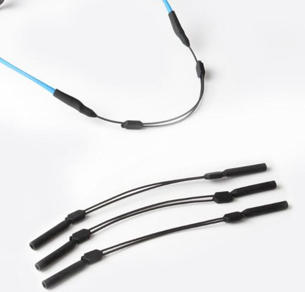 Nouvelle chaîne de lunettes étendues réglables générales pour adultes, corde de sport antidérapante, chaîne de silicagel saine et durable pour lunettes de soleil sportives
