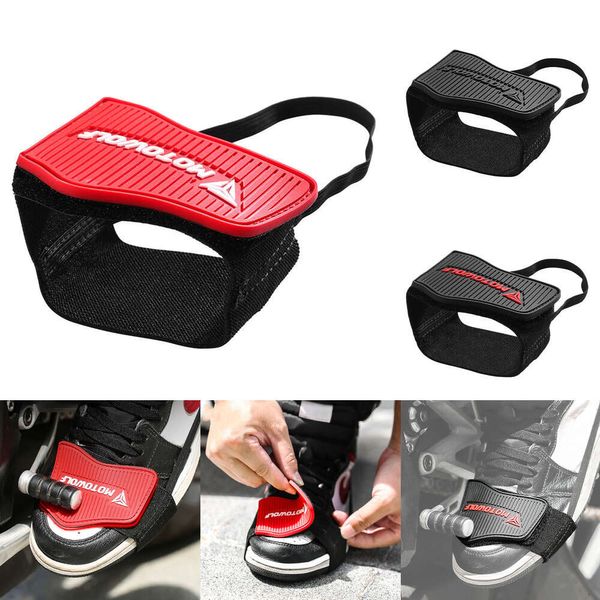 Nuevo ajuste de la almohadilla de la motocicleta almohadilla anti-slip botas de zapatos de moto protector protectores ligeros accesorios para montar accesorios