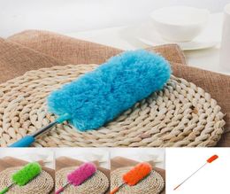 New Adjustable Stretch Extend Microfiber Feather Duster Household Dusting Brush Cleaning Tools Brush Dust Cleaner F4143100