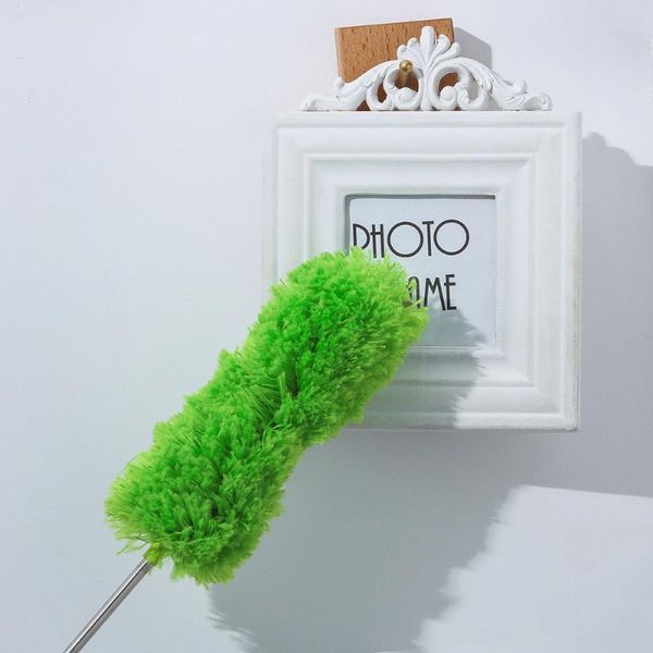 Nouveau réglable extensible étendre microfibre plumeau ménage dépoussiérage brosse outils de nettoyage brosse poussière nettoyeur #F2585