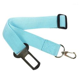 Nouveau véhicule réglable voiture chien animaux de compagnie voitures sécurité ceinture de sécurité Durable en Nylon avec harnais de retenue plomb voyage laisse accessoire 10Jun11230i