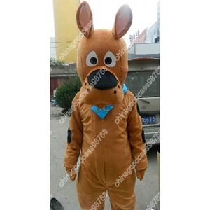 Nieuwe Volwassen Karakter Hond Mascot Kostuum Halloween Kerst Jurk Full Body Props Outfit Mascot Kostuum