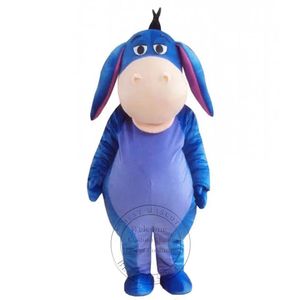 Nouveau adulte mignon âne mascotte Costume Anime costumes dessin animé vêtements carnaval performance vêtements mascotte Costume