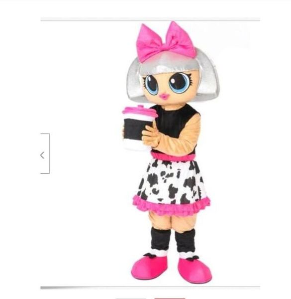 Nouveau adulte mignon fille mascotte Costume de noël déguisement Halloween vente carnaval Costume carnaval fête Costume