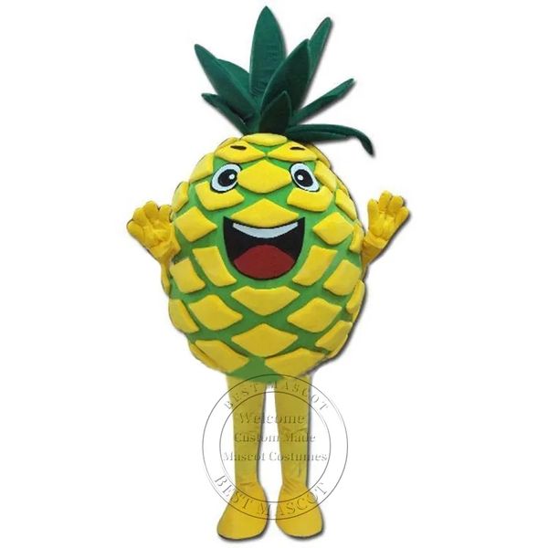 Nuevo adulto lindo gran oferta disfraz de mascota de piña disfraz de Carnaval