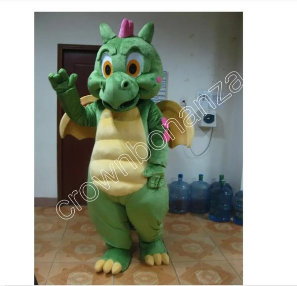 Nouveau Costume de mascotte Dragon adulte vêtements de performance de carnaval Anime Halloween AdCharacter tenues