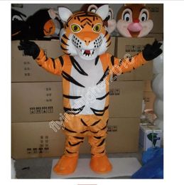 Nieuwe volwassen mooie grote tijgermascotte kostuum aanpassen cartoon anime thema karakter volwassen maat kerst verjaardagskostuums