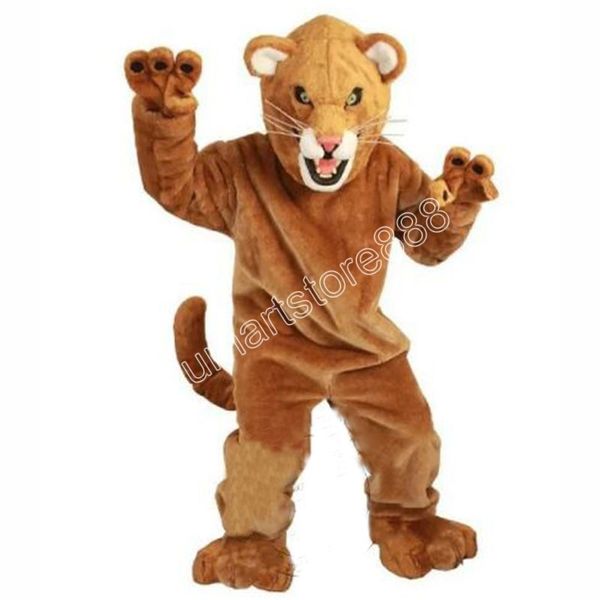 Nouveaux Costumes de mascotte Lions de montagne adultes Halloween événement de noël Costumes de jeu de rôle robe de jeu de rôle Costume de fourrure