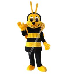 Nouveau adulte réaliste léger Little Bee Mascot Costume Costume de fantaisie personnalisée Costume de fantaisie Généficie