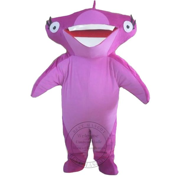 Nouveau Costume de mascotte de requin adulte fête d'anniversaire thème de dessin animé déguisement tenue publicité