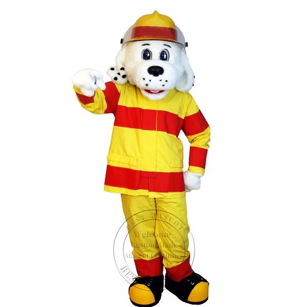Nuevo disfraz de mascota Sparky the Fire para adultos, traje de accesorios de cuerpo completo, disfraz de fantasía personalizado, vestido de fantasía con tema de dibujos animados