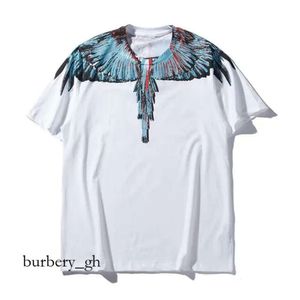 Nieuwe Geavanceerde Mbly Versie Mannen T-shirt Trendy Kleding Vleugels Print Paar Mode Kleding Zomer Katoen Ronde T-shirt 683