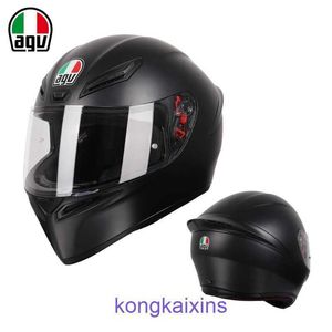 Nouveau casque de moto AGV K1 Racing couverture complète Anti-buée Brigade pour hommes et femmes léger course C5JT