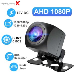 Nueva cámara de coche AHD 170 lente ojo de pez starlight visión nocturna HD cámara de visión trasera de coche para 4G LTE o AHD entrada Android Raido pantalla