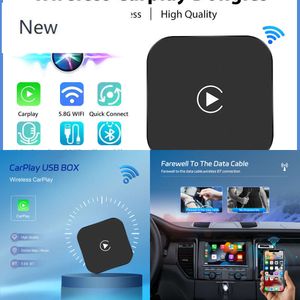 Nieuwe AI Box CarPlay Car Adapter Apple Wireless CarPlay Dongle Plug Play