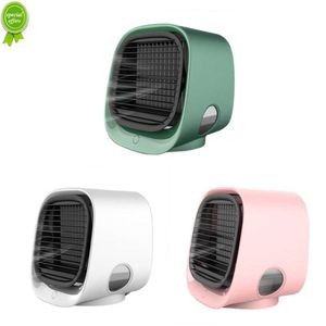 Nouveau refroidisseur d'air ventilateur Mini climatiseur de bureau avec veilleuse Mini USB ventilateur de refroidissement par eau humidificateur purificateur multifonction été