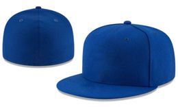 Nouveau toutes les équipes de baseball personnalisé blanc sport casquette ajustée hommes femmes casquettes entièrement fermées loisirs décontractés couleur unie mode taille été automne chapeau