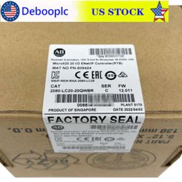 Nuevo módulo enchufable Allen-bradley 2080-lc20-20qwbr Micro820 2080lc2020qwbr Plc