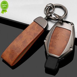 Nieuwe legeringsauto Key Case Cover Shell FOB Holder voor Mercedes Benz A B C S Klasse AMG GLA CLA GLC GLC W176 W221 W204 W205 Key Rings