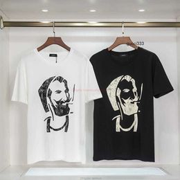 Nuevo amari amirl amirlies am Manga amis imiri amiiri hombres mujeres Corto diseñador de lujo Ropa de moda Camiseta Camisetas Am Camiseta Principios de primavera Unisex Madura Impreso C DW4D