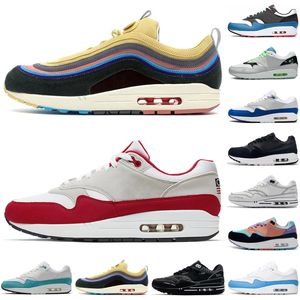 nike air max airmax nouveau amsterdam 1 hommes femmes chaussures de course Parra puerto rico sean Wotherspoon esquisse pour hommes étagère de coureurs de sport formateurs