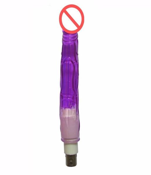 Nuevo accesorio de consolador anal para ametralladora sexual automática, consolador anal de 18 cm de largo y 2 cm de ancho 7665659