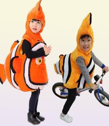 New Animals Costume Baby Kids Fish Clownfish de Pixar Animated Finding Nemo Halloween Christmas Cosplay Costume3068540