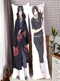 Nieuwe anime knuffelen kussensloop cartoon uchiha sasuke itachi hatake kakashi knuffelen thuis lichaam kussensloop cover 2012124450940