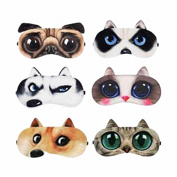 Nouveau Masque de sommeil Anime Cott Slee Masque pour les yeux Mignon Enfants Carto Couverture des yeux Bandeaux Voyage Accueil Yeux Relax Masques Eyepatch A3iY #