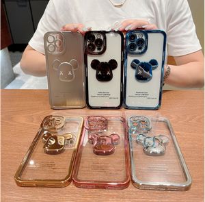 Nieuwe Apple iPhone13 Mobiele Telefoon Gevallen Serie Geklakte Stereo Gewelddadige Bear iPhone13Pro voor 13Pro Max Case Anti-Fall