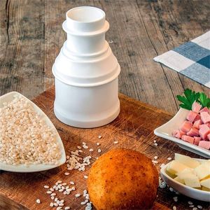 Nieuwe Arancini Maker Sushi Tool DIY Handgemaakte Bento Rijst Bal Plastic Schimmel Zelfgemaakte Italiaanse Voedsel Vlees Bal Schimmel Keuken Accessoires groothandel